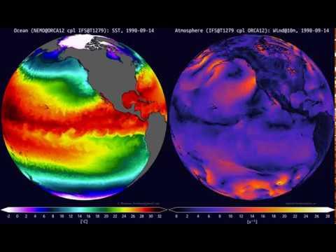 Embedded thumbnail for Global simulations of Sea Surface Temperature and Wind Speed