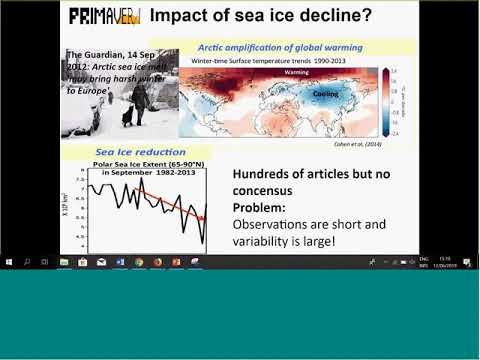 Embedded thumbnail for PRIMAVERA sea ice webinar 